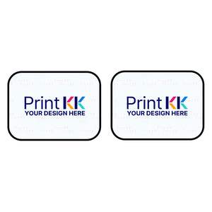 Tapis de sol arrière de voiture en 2 parties, sur mesure, rectangulaires, adaptés aux véhicules avec design personnalisé - Product Image 3