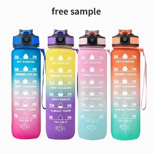 Jzyz 1L Motivate Copper Motivator Glass Measured <strong>2</strong> Liter Drinking <strong>Water</strong> <strong>Bottle</strong> Bpa Thermos <strong>2</strong> <strong>Lt</strong> Botellas De Agua for <strong>Water</strong> - Product Image 2