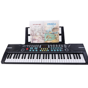 Clavier électronique BD-612, 61 touches, jouet musical pour enfants, instrument d'apprentissage du piano pour enfants avec support musical - Product Image 1