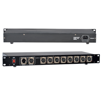 Contrôleur de lumière 8 voies Répartiteur DMX Distributeur de signal Dmx Répartiteur de lumière de scène Contrôleur Dmx