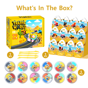 Air Dry Clay for Kids,12 Boxs Modeling Clay Kit with Sculpting Tools, Safe Non-Toxic <b>Model</b> <b>Magic</b> Clay - Product Image 2