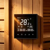 Contrôleur Wifi pour sauna, système Tuya avec panneau de commande numérique pour système de chauffage de sauna électrique