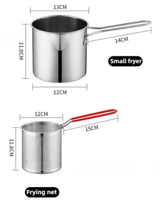 <span class=keywords><strong>Friteuse</strong></span> Ronde Multifonction en Acier Inoxydable avec <span class=keywords><strong>Panier</strong></span> Filtrant – Idéale pour Friture et Égouttage – Nouveauté Très Demandée - Product Image 6