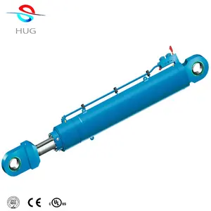 30 tonnes de cylindre hydraulique pour le véhicule résistant soulevant à simple effet