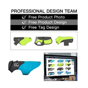 Fabricant vente en gros logo personnalisé Oxford manteaux pour chiens vêtements pour animaux de compagnie hiver - Product Image 3