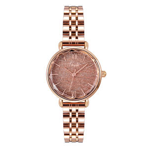 Tira de acero de alta apariencia para mujer, reloj ligero de lujo de alta gama con placa pequeña de acero inoxidable resistente al agua - Product Image 6