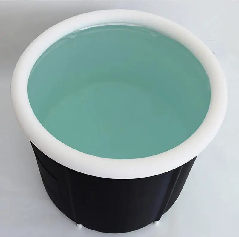 Baignoire gonflable en plastique pour bain de glace, évier de piscine intérieur