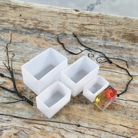 Moule en silicone rectangulaire pour résine époxy cristalline DIY, ensemble de moules pour ornements, outil pour fleurs séchées, pour créer de magnifiques arrangements