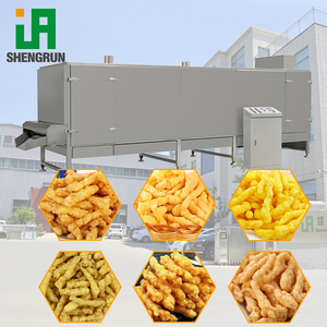 Linea di Produzione Industriale per Snack Intrecciati Irregolari (Cheetos e Kurkure) con Macchina per la Formatura di Strisce Estruse, Capacità 100-120kg/h - Product Image 5