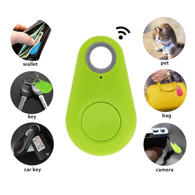 Smart ITag Personal Anti-Lost Tracking Device PIR Motion Sensor App Alarm ABS 10-20m Detection Range for for Portable Key