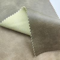 Tissu en cuir PU durable et résistant à l'abrasion pour vestes et robes d'hiver – Vente en gros directement des usines de confection