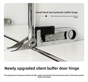 ตู้เหล็กสแตนเลสสไตล์ <span class=keywords><strong>USM</strong></span> <span class=keywords><strong>Haller</strong></span> จากโรงงานโดยตรง เฟอร์นิเจอร์แบบโมดูลาร์ 1:1 ไม่ต้องเชื่อม ใช้ซ้ำได้ เหมาะสำหรับตกแต่งและจัดเก็บ - Product Image 5