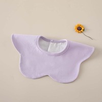 Waterproof & Stain-Resistant Baby Bibs 100% Cotton Cartoon Pattern 2-Layer Design Unisex for Boys & Girls All Seasons Use