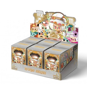 Oferta Especial REBEL BEAR Serie Zodiacal Caja Sorpresa de Peluche de Vinilo Decoración Kawaii para Escritorio Regalos Creativos Juguetes de Moda - Product Image 1