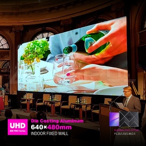 Panel Layar Video LED Indoor Tetap Ultra Tipis Full Color <span class=keywords><strong>BM</strong></span> PRO 640x480mm 8K <span class=keywords><strong>4K</strong></span> SMD HD P1.2 P1.5 P1.8 P2 P2.5 P3 - Product Image 1