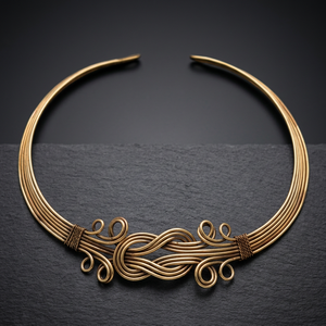 Buy Wholesale Christian Gold <b>Silver</b> Plated Bohemian Style Stainless Steel <b>Choker</b> Necklace Handicraft Jewelry India Rawat - Product Image 3