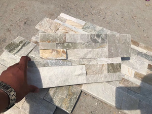 Giá Rẻ Đá Phiến Tự Nhiên Z Hình Dạng Văn Hóa Mặt Tiền Đá Đá Ốp Tường - Product Image 6