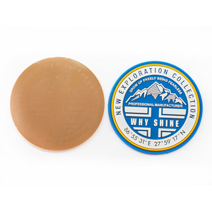 Biểu Tượng Tùy Chỉnh Quần Áo Nhãn Phụ Kiện Rõ Ràng Mềm PVC May Trên Các Bản Vá Lỗi Thân Thiện Với Môi Nhựa Cao Su Các Bản Vá Lỗi Nhà Sản Xuất - Product Image 3