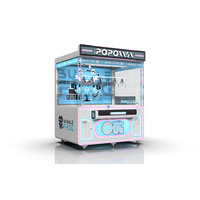 Machine à pinces commerciale professionnelle de luxe de haute qualité, à monnayeur, avec plusieurs grandes griffes, pour la distribution de poupées en arcade, version anglaise