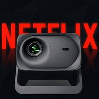 Projecteur Spectra Linux System avec support officiel Netflix, 4K, audio Dolby intégré, support intégré pour home cinéma