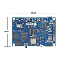 Carte de développement AMLOGIC A311D Yuanchuang NANO-BOX-A311D 4K Edge Computing 5T NPU 2/4 Go de RAM 16/32/64 Go de stockage GPU PCB PCBA