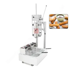 Chorros faisant la Machine Heavy Duty 5L Manuel Espagnol Churros Maker Vente Chaude Automatique Électrique Churros Maker De Haute Qualité