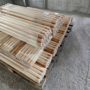 Mango de Escoba de Madera de Pino de Alta Calidad, Palo de Madera para Mopa, Mango de Repuesto para Herramientas de Limpieza, Uso Doméstico y Comercial - Product Image 1