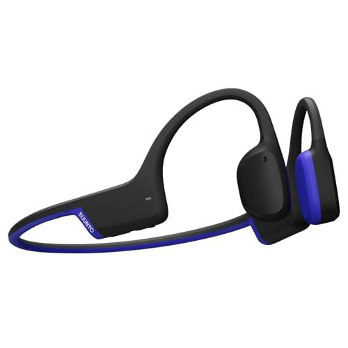 SUUNTO Aqua Light Open-Ear Swimming Bone Conduction Headphone, 32GB MP3 Player Bluetooth Sports Headphone w/Dual-Mic
