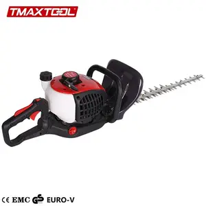 25.4CC Jardim profissional Hedge Trimmer alça ajustável Double Edge lâmina gasolina 21 polegadas Hedge Trimmer