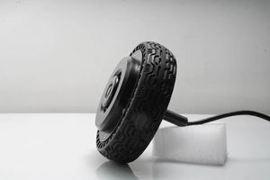 Ampstech 6,5 pulgadas 7Nm 24Dc <span class=keywords><strong>carretilla</strong></span> eléctrica Hub Motor sin escobillas Dc Motor <span class=keywords><strong>rueda</strong></span> de eje único con calidad al por mayor - Product Image 5