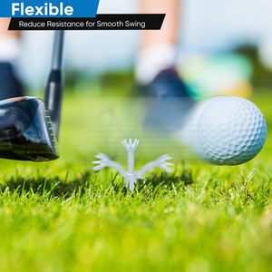 Tees de Golf Ajustables con Logotipo Personalizado, Tees de Golf Irrompibles para Simulador de Campo de Práctica, Accesorios Esenciales de Golf para Hombres y Mujeres - Product Image 2