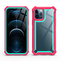 Housse de luxe 3in1 pour Xiaomi 13T/13T Pro 12 lite Redmi 11C Pretty Colors Phone Case Cover 4 Corner Shockproof