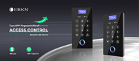 Nuevo Lector de Control de Acceso EBKN EN-23Pro Tuya con Android 8, Teclado Táctil WIFI, Función de Reinicio, Sistema de Puerta Impermeable, USB/DC