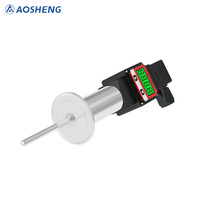 Transmetteur sanitaire intelligent multifonction, capteur de température, affichage LED, RS485, OEM/ODM, USB, acier inoxydable, IP68, précision de 0,5%