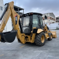 Kualitas Unggul Harga Terjangkau Bekas Caterpillar 420F Backhoe Loader Motor 55 kW Beban & Berat Terukur 7992kg Kondisi Baik