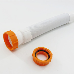 Tuyau <span class=keywords><strong>de</strong></span> vidange flexible 1 1/4 pouces x <span class=keywords><strong>32</strong></span> mm * 40mm, <span class=keywords><strong>siphon</strong></span>/piège à odeurs pour lavabo - Product Image 1