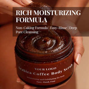 Muestra Gratuita de Exfoliante Facial Natural, Exfoliante Corporal de Café, Azúcar y Sal - Product Image 6