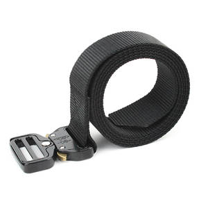 <span class=keywords><strong>Ceinture</strong></span> tactique mode en gros pour hommes boucle en alliage mental à dégagement rapide <span class=keywords><strong>ceinture</strong></span> en tissu de <span class=keywords><strong>toile</strong></span> de couleur personnalisée - Product Image 1