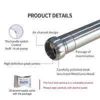 Nouveau Guide visuel HD pour débutants en cervix de 1 an de garantie pour l'élevage de chiens artificiels-Pistolet d'insémination visuelle pour chiens