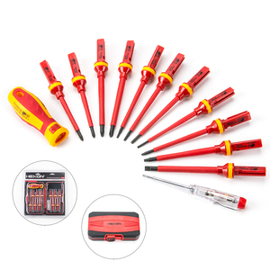 Elektrische Elektriker Werkzeuge Elektriker VDE Schlitz <span class=keywords><strong>Philip</strong></span> Isolierte Isolierung Schrauben dreher Set - Product Image 5