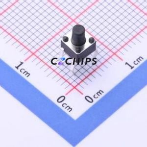 TC-1150DR-6.0H-160 Tactile Switch Through hole Component (THT) Switch Single Pole Single Throw Round Button 1.6N Through Hole - Product Image 1