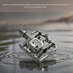 Pedal de bicicleta duradero sólido de formas variadas mecanizadas CNC personalizadas a precio de fábrica - Product Image 4