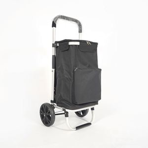 Durable 600D Fabric Shopping Trolley <b>Cart</b> 40kg Steel Tube Big & Heavy Duty 2-3Wheels 4-8 Wheels Option - Product Image 2