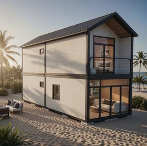 原厂<span class=keywords><strong>3</strong></span>卧室模块化豪华别墅定制防水预制房屋预制住宅集装箱房 - Product Image 2