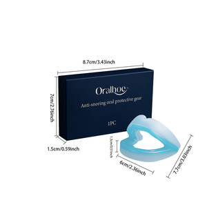ORALHOE Appareil dentaire de soin du sommeil blanchissant aux herbes pour usage domestique-Protecteur de dents de sommeil de nuit doux - Product Image 2