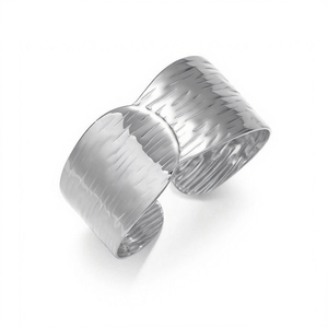 Amy Amy <b>Cuff</b> <b>Bracelet</b> <b>Silver</b> Plated Alloy Women's Geometric Classic Jewelry B1145 - Product Image 4