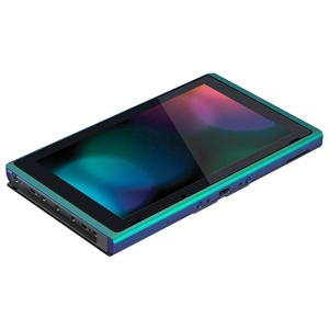DIY Housing Shell Replacement Faceplate Front Frame for Nintendo <b>Switch</b> Console - Chameleon Green Purple for Gamepad - Product Image 3