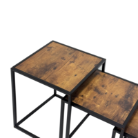 Table d'appoint en métal de style contemporain Meubles de salon Design italien Table basse dorée de luxe