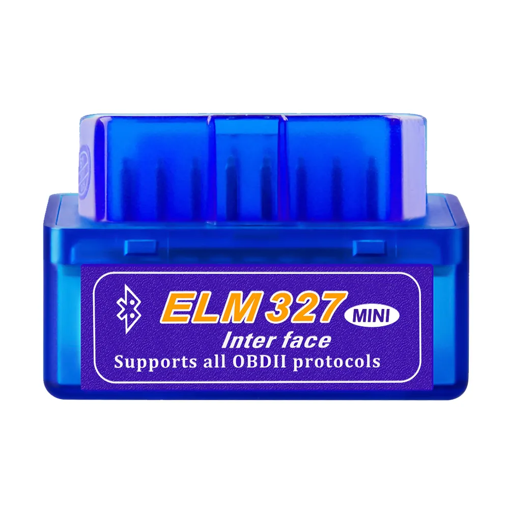 Autel Autel Pemindai Elm327, Alat Diagnostik Mobil Autel, Alat Diagnostik Mobil 1.5V Sakelar Elm327 Biru