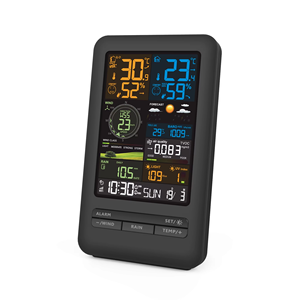 Thermomètre hygromètre numérique professionnel WIFI TUYA, jauge de température et d'humidité, station <span class=keywords><strong>météo</strong></span> pour serre <span class=keywords><strong>agricole</strong></span> - Product Image 2
